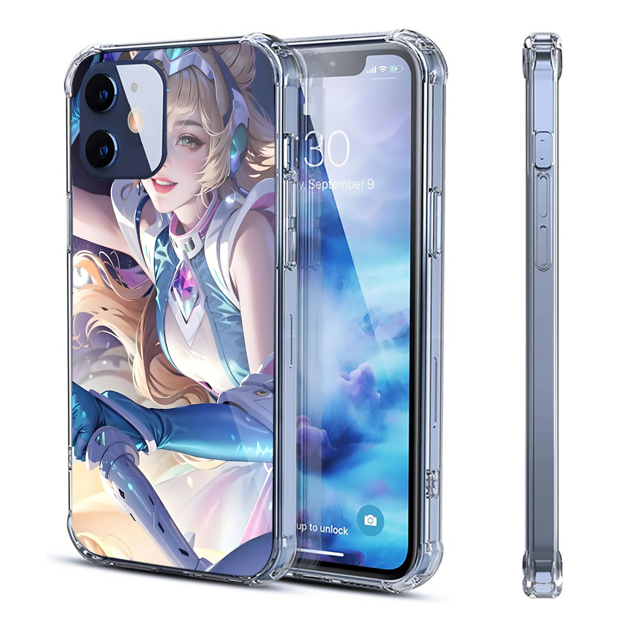 （画像用） リーグ・オブ・レジェンド League of Legends LOL 【iPhone 12シリーズ対応】透明スマホケース（クリアソフトケース）